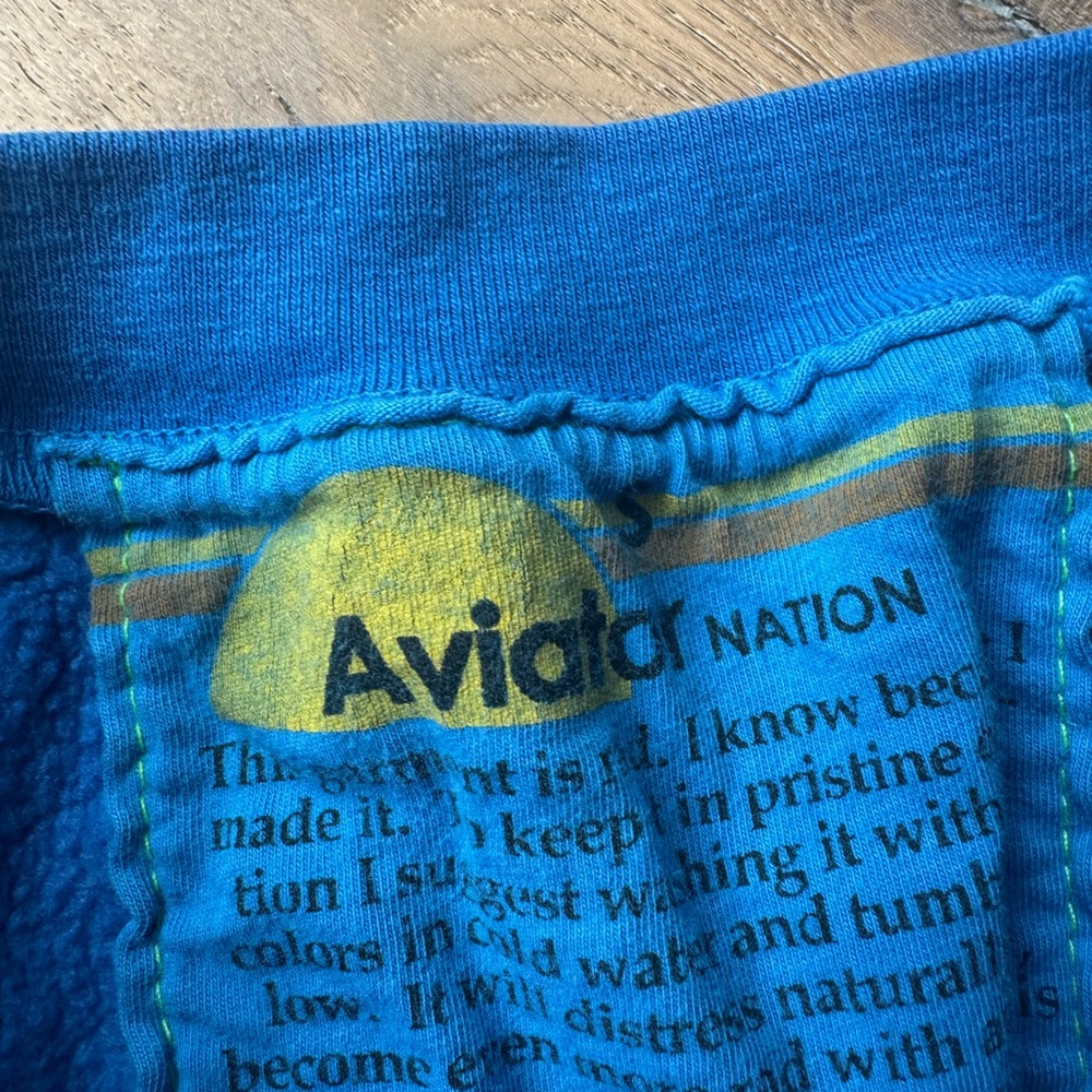 Aviator Nation Blue sweatshirt and sweatpants SET!!! - Picture 3 of 12